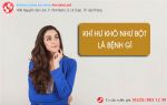 Giải mã hiện tượng khí hư khô như bột