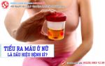 Tiểu ra máu ở nữ giới và những cảnh báo nguy hiểm đến các chị em