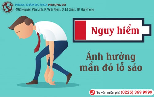 Những ảnh hưởng của mẩn đỏ lỗ sáo đến sức khỏe Mẩn đỏ lỗ sáo nguy hiểm