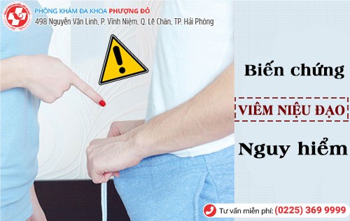 Biến chứng nguy hiểm khi bị viêm niệu đạo Biến chứng nguy hiểm khi bị viêm niệu đạo