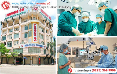 Phòng khám nam khoa Phượng Đỏ chất lượng bậc nhất Tp. Hải Phòng Hỗ trợ điều trị đau dương vật