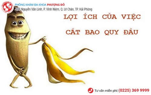 lợi ích khi cắt bao quy đầu