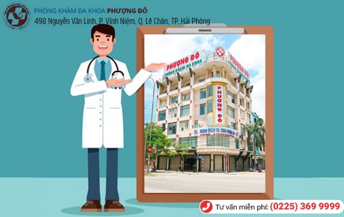 Đa Khoa Phượng Đỏ - Nơi khám viêm đường tiết niệu uy tín Phòng khám Phượng Đỏ khám viêm đường tiết niệu tại Hải Phòng