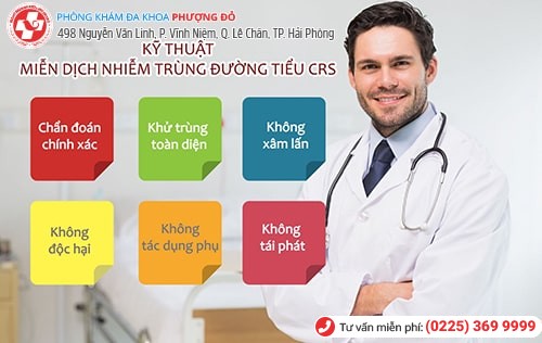 CRS là phương pháp chữa viêm đường tiểu hiệu quả CRS là phương pháp chữa viêm đường tiểu hiệu quả