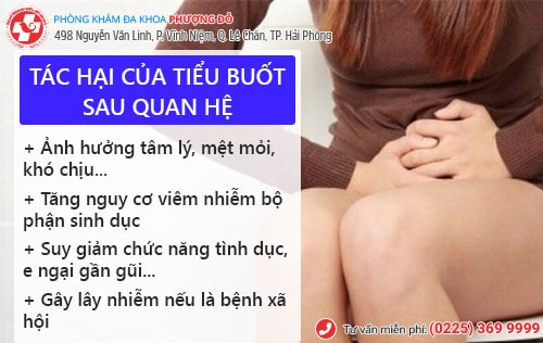 Tiểu buốt sau quan hệ ở nam, nữ do đâu? Có sao không? Tiểu buốt sau quan hệ ở nam, nữ do đâu? Có sao không?