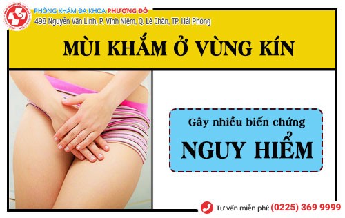 Biến chứng mùi khắm ở vùng kín Biến chứng mùi khắm ở vùng kín