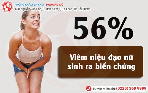Biến chứng viêm niệu đạo nữ Biến chứng viêm niệu đạo nữ