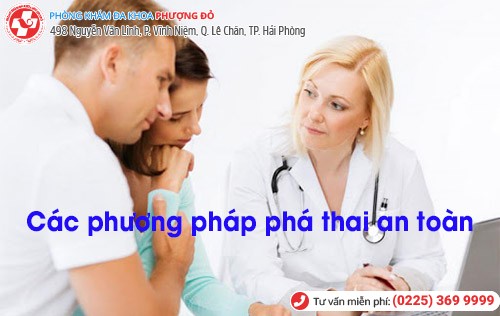Các phương pháp bỏ thai an toàn được áp dụng hiện nay