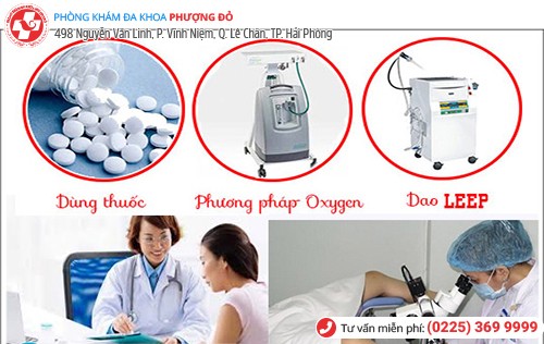 Phòng Khám Phượng Đỏ áp dụng nhiều phương pháp tiên tiến chữa khí hư bất thường Phòng Khám Phượng Đỏ áp dụng nhiều phương pháp tiên tiến chữa khí hư bất thường