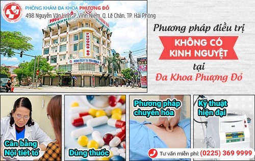 Phương pháp điều trị không có kinh tại Đa khoa Phượng Đỏ Phương pháp điều trị không có kinh tại Đa khoa Phượng Đỏ