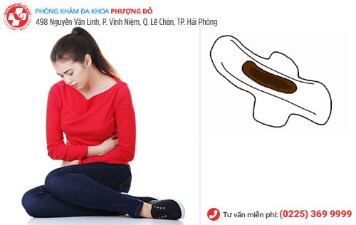 kinh nguyệt màu đen