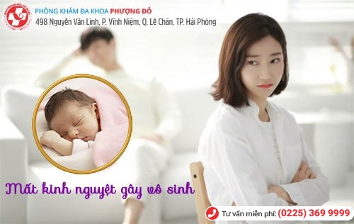 Nguy cơ vô sinh hiếm muộn nếu kỳ kinh bị mất kéo dài Nguy cơ vô sinh hiếm muộn nếu kỳ kinh bị mất kéo dài