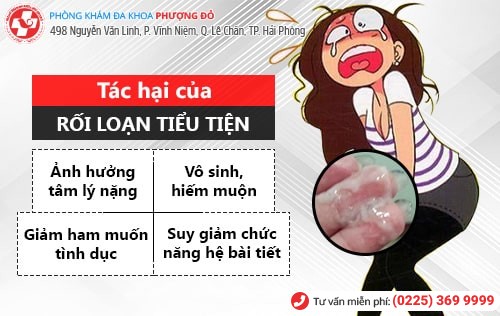 tác hại của rối loạn tiểu tiện tác hại của rối loạn tiểu tiện