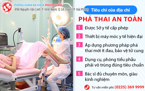 Phá thai ở đâu an toàn