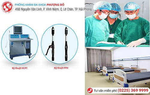 Phòng Khám Phượng Đỏ cắt trĩ giá rẻ, an toàn