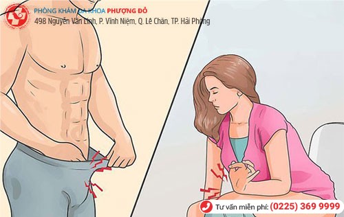 Bệnh lâu ở nam và nữ Bệnh lậu