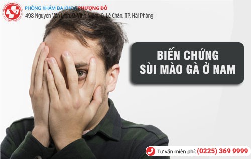 Biến chứng sùi mào gà ở nam Biến chứng sùi mào gà ở nam