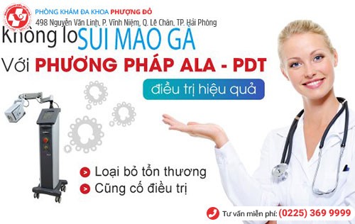 chữa sùi mào gà dương vật